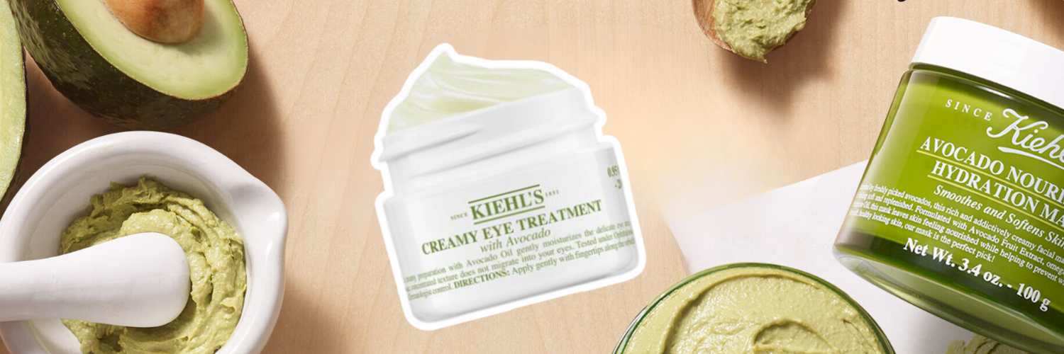 Crema intens hidratanta pentru zona ochilor Creamy Eye Treatment Avocado, 28 ml, Kiehl's